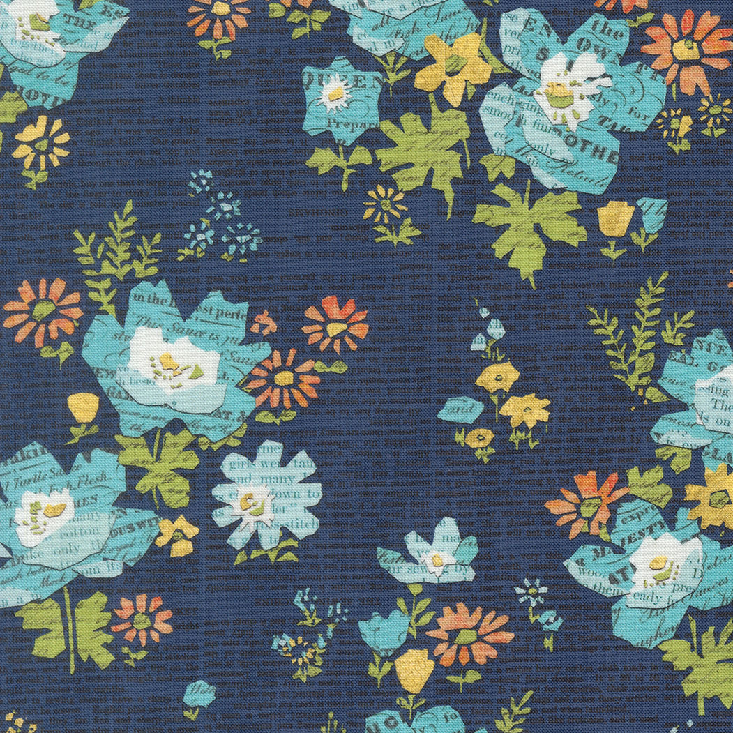 Paper Hamlet - Floral - Midnight - Cathe Holden