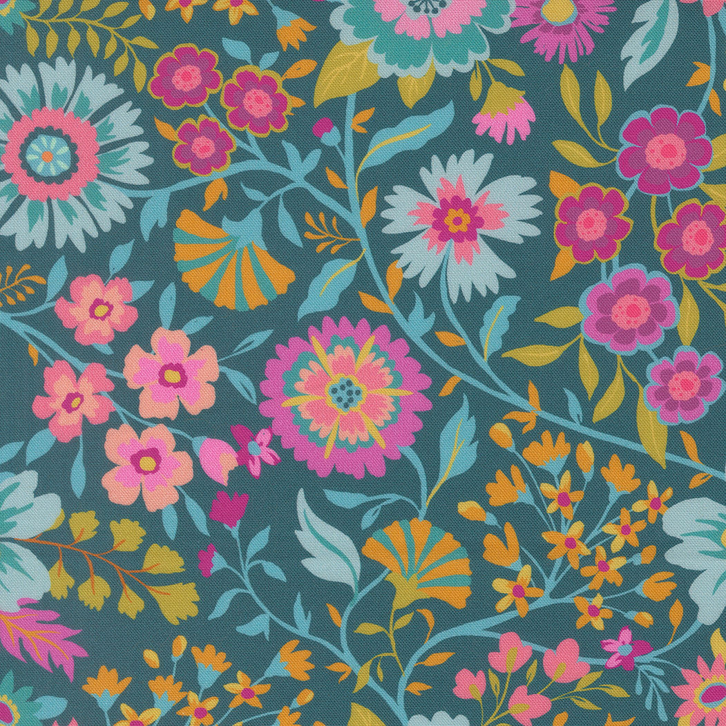 Parlor - Wild and Free - Peacock - Crystal Manning