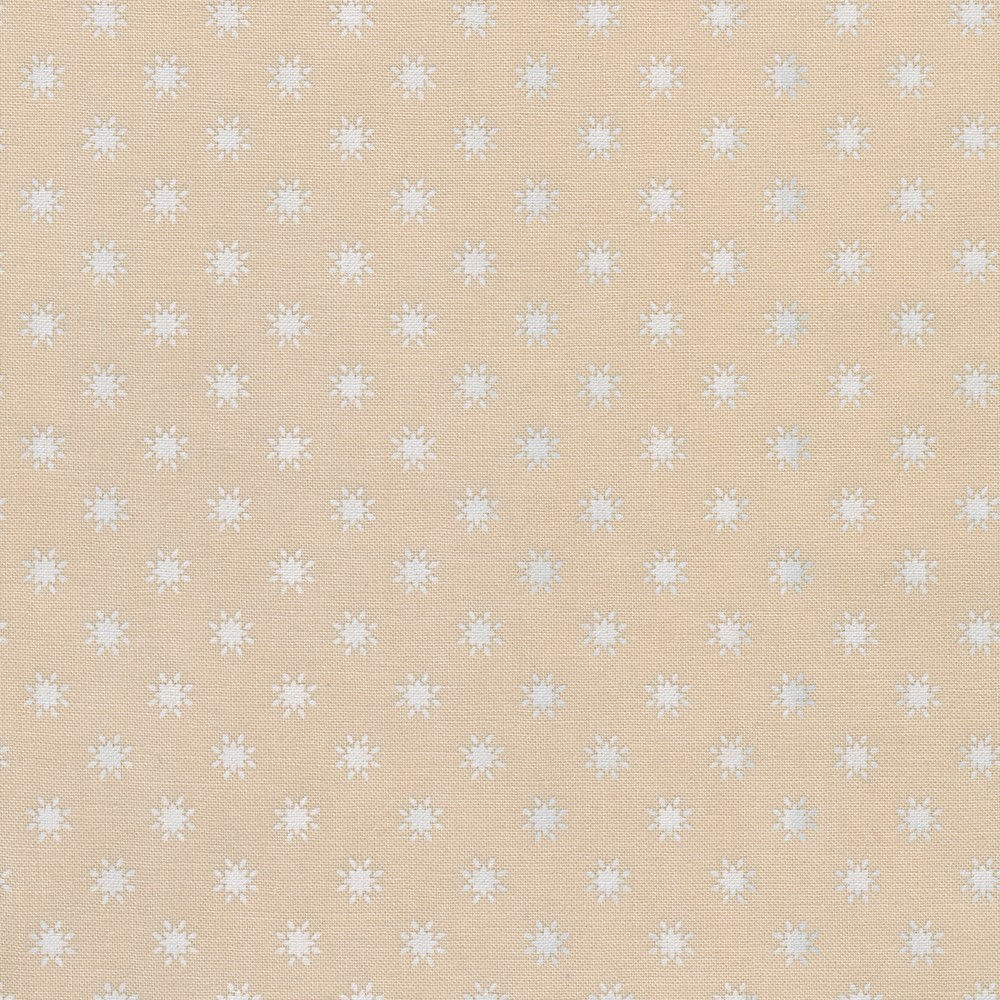 Light as Air - RK2409184 - White on Cream - Robert Kaufman