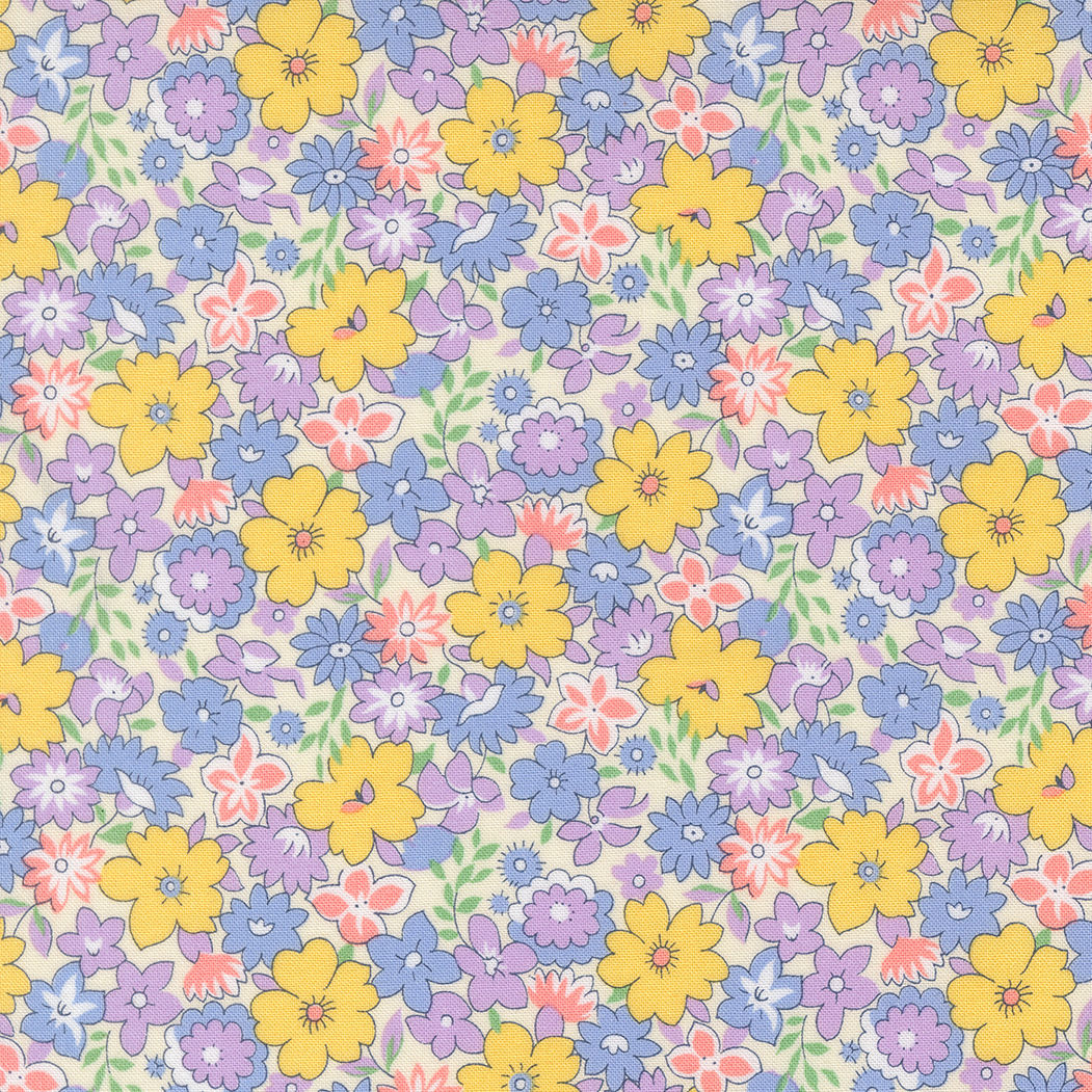 30's Playtime 2025 - Bouncy Florals - Pastel - Linzee McCray