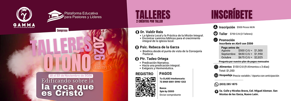 Talleres de Otoño
