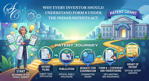 𝗪𝗵𝘆 𝗘𝘃𝗲𝗿𝘆 𝗜𝗻𝘃𝗲𝗻𝘁𝗼𝗿 𝗦𝗵𝗼𝘂𝗹𝗱 𝗨𝗻𝗱𝗲𝗿𝘀𝘁𝗮𝗻𝗱 𝗙𝗼𝗿𝗺 𝟴 𝘂𝗻𝗱𝗲𝗿 𝘁𝗵𝗲 𝗜𝗻𝗱𝗶𝗮𝗻 𝗣𝗮𝘁𝗲𝗻𝘁𝘀 𝗔𝗰𝘁