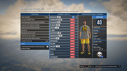 capture d'ecran Grand Theft Auto V face to face dabossconiac