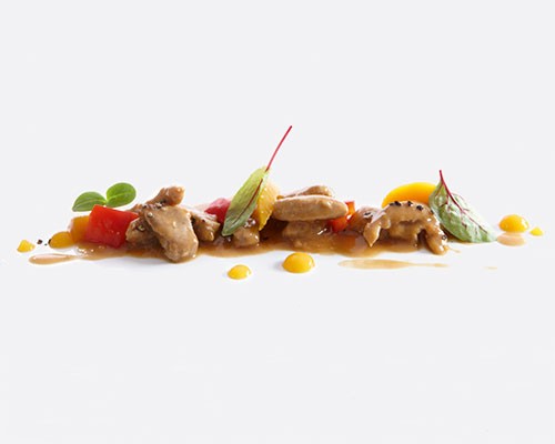 Arranged Food and Objects