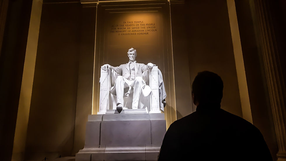 lincoln memorial waszyngton usa historia ameryki stany zjednoczone