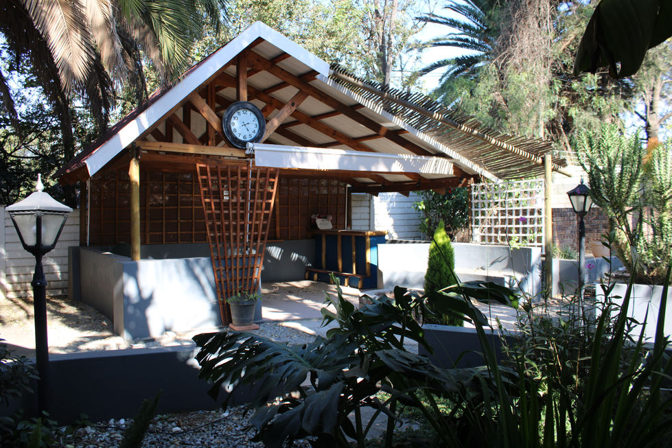 Outdoor entertainment area