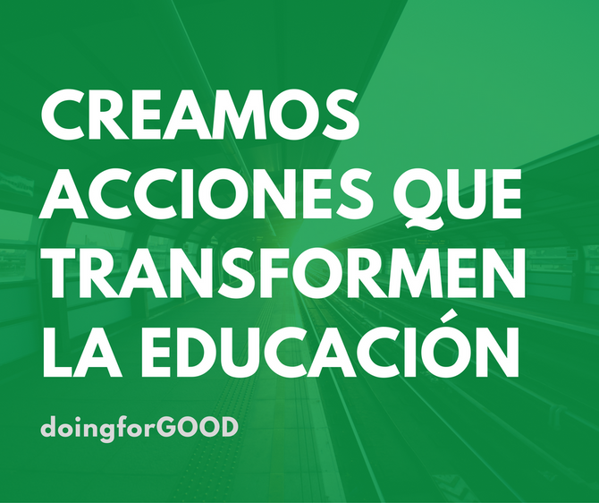 ¿QUÉ ES doingforGOOD?