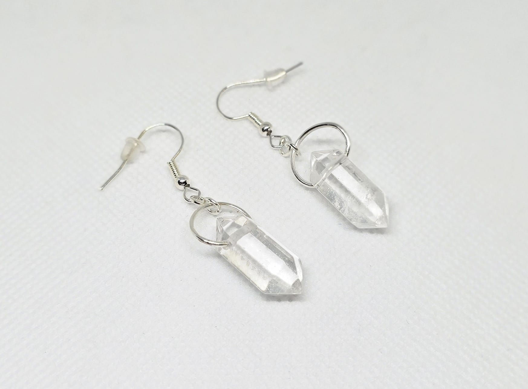 Clear Quartz Earrings