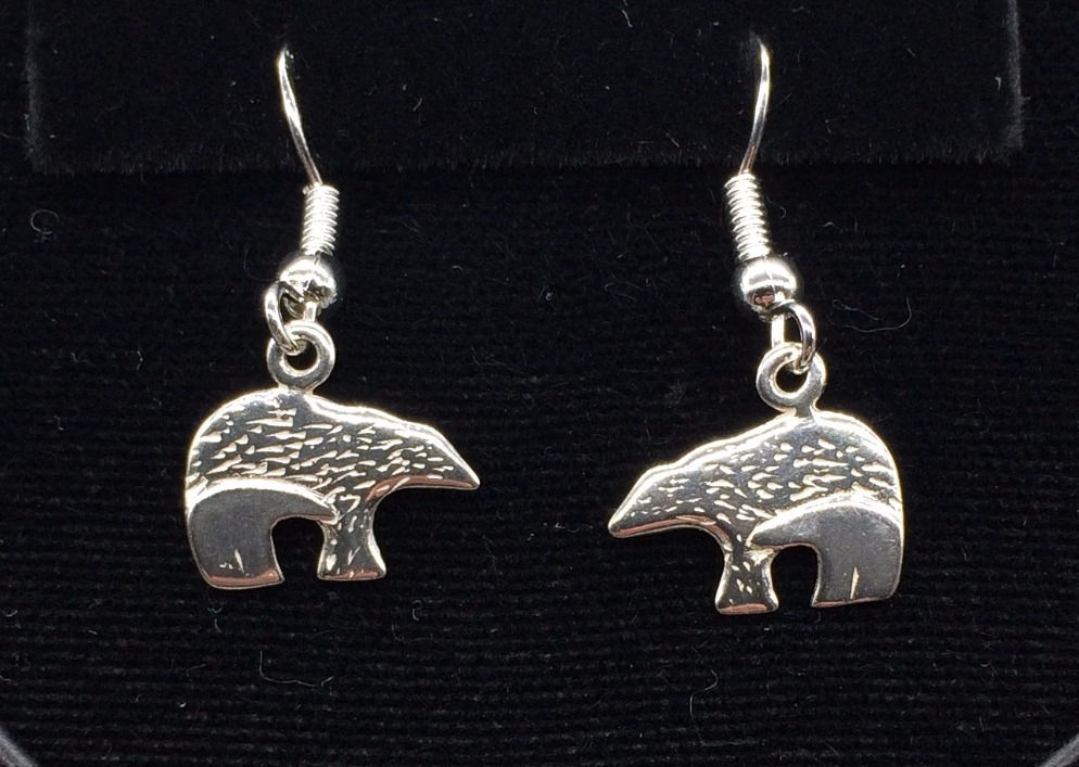 Sterling Silver Mother & Cub Earrings