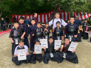 第72回烏帽子山八幡宮奉納剣道大会です!