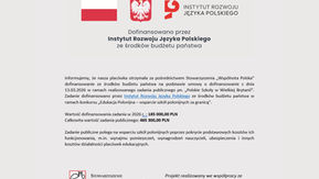 Edukacja Polonijna – wsparcie szkół polonijnych za granicą