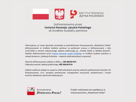 Edukacja Polonijna – wsparcie szkół polonijnych za granicą