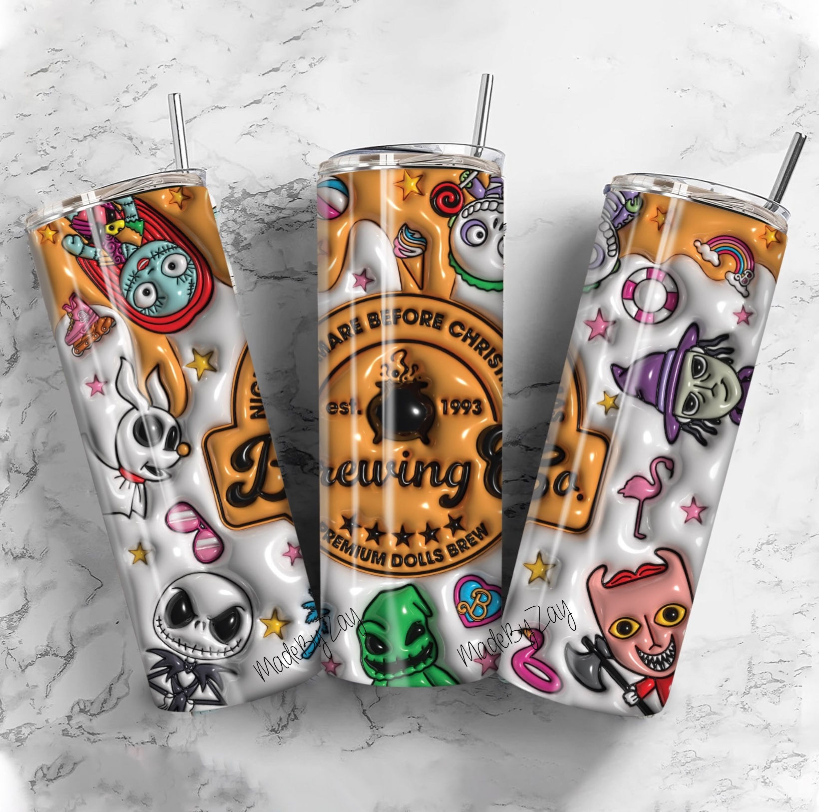 Cartoon Halloween Tumbler