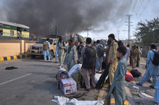 A powerful bomb has exploded near railway track in southwest Pakistan, killing at least 19 people