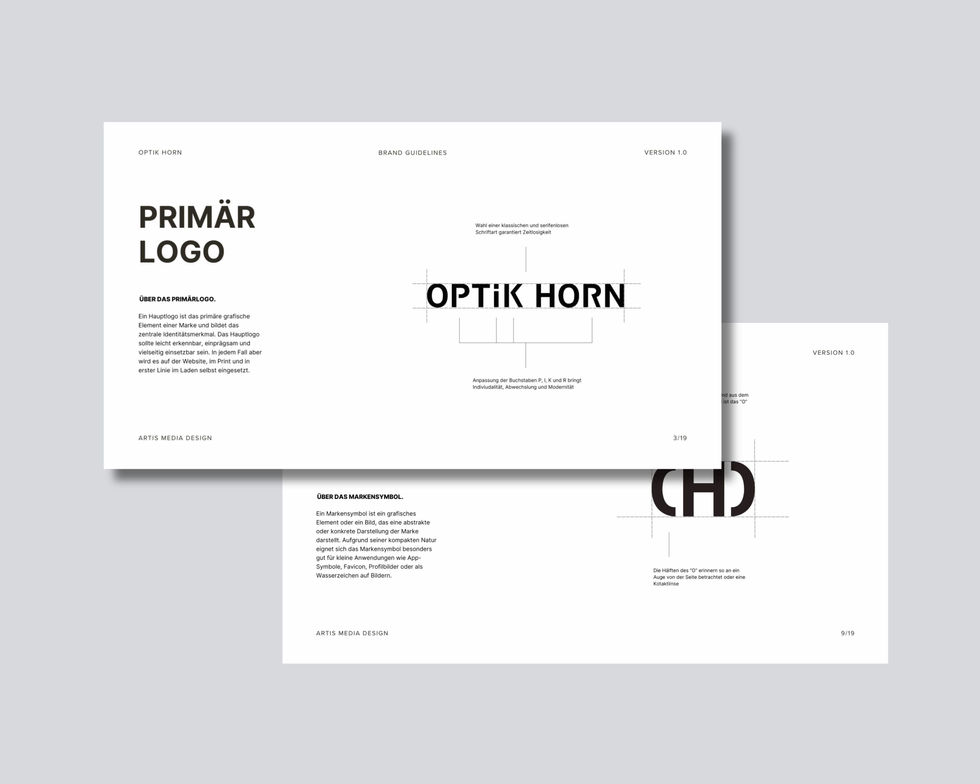 Brand Guidelines Präsentation