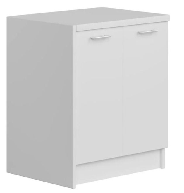 Miniatura: COCINA BLANCA Y ROBLE mod. CARTAGENA (muebles baratos Cartagena calidad)