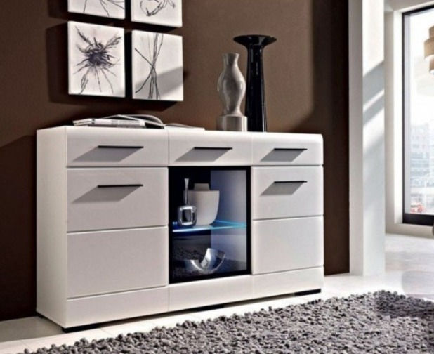 Miniatura: APARADOR SALÓN BLANCO BRILLO (OSAKA, ETC.)