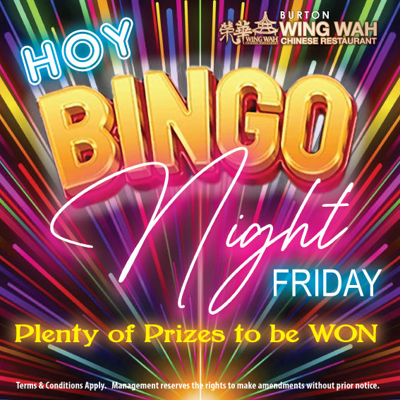 Hoy Bingo Friday