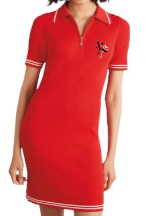 Fire Element Polo Dress