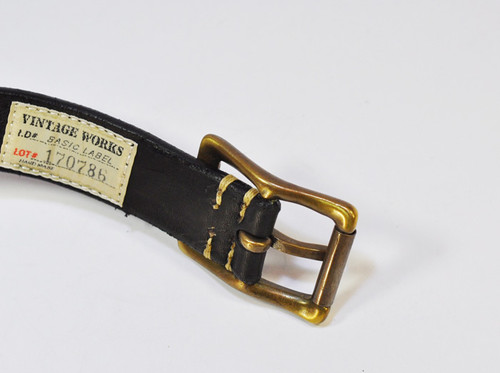 DH5679FLANNEL(BLACK) | Vintage Works Belt