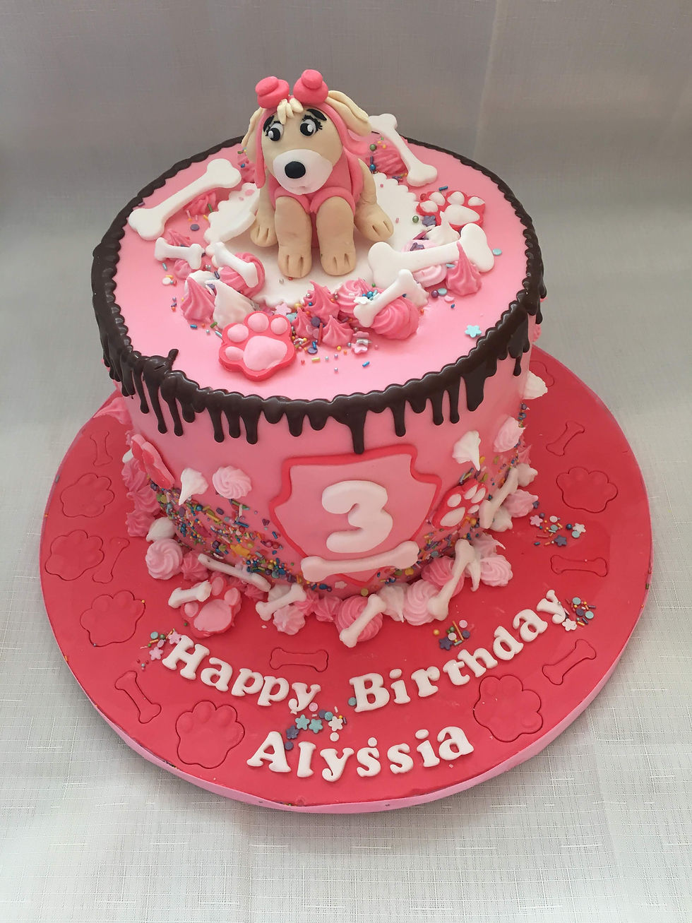 3 Paw Patrol birthday