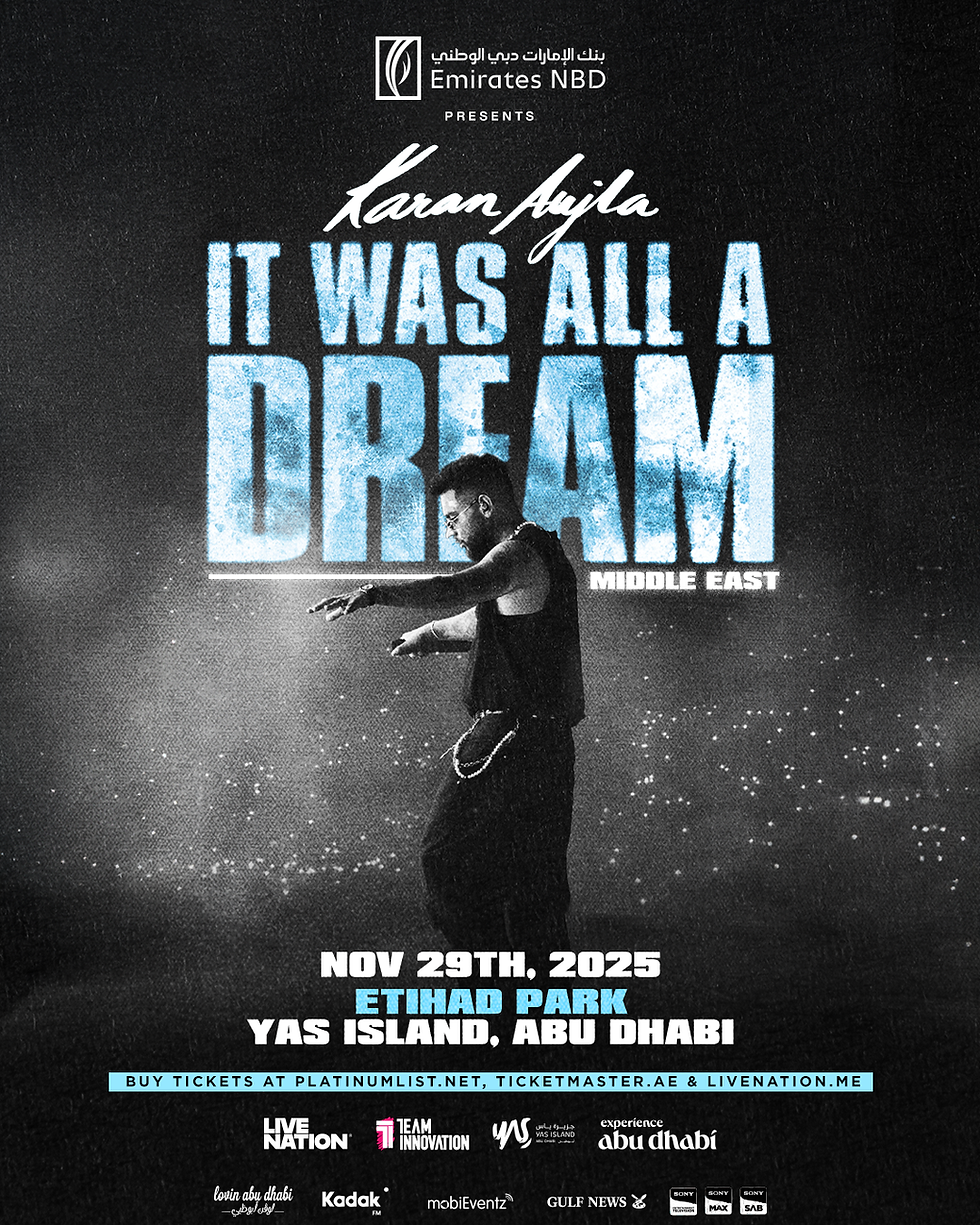 Karan Aujla Announces Landmark UAE Show In Support Of ‘It Was All A Dream’ World Tour  