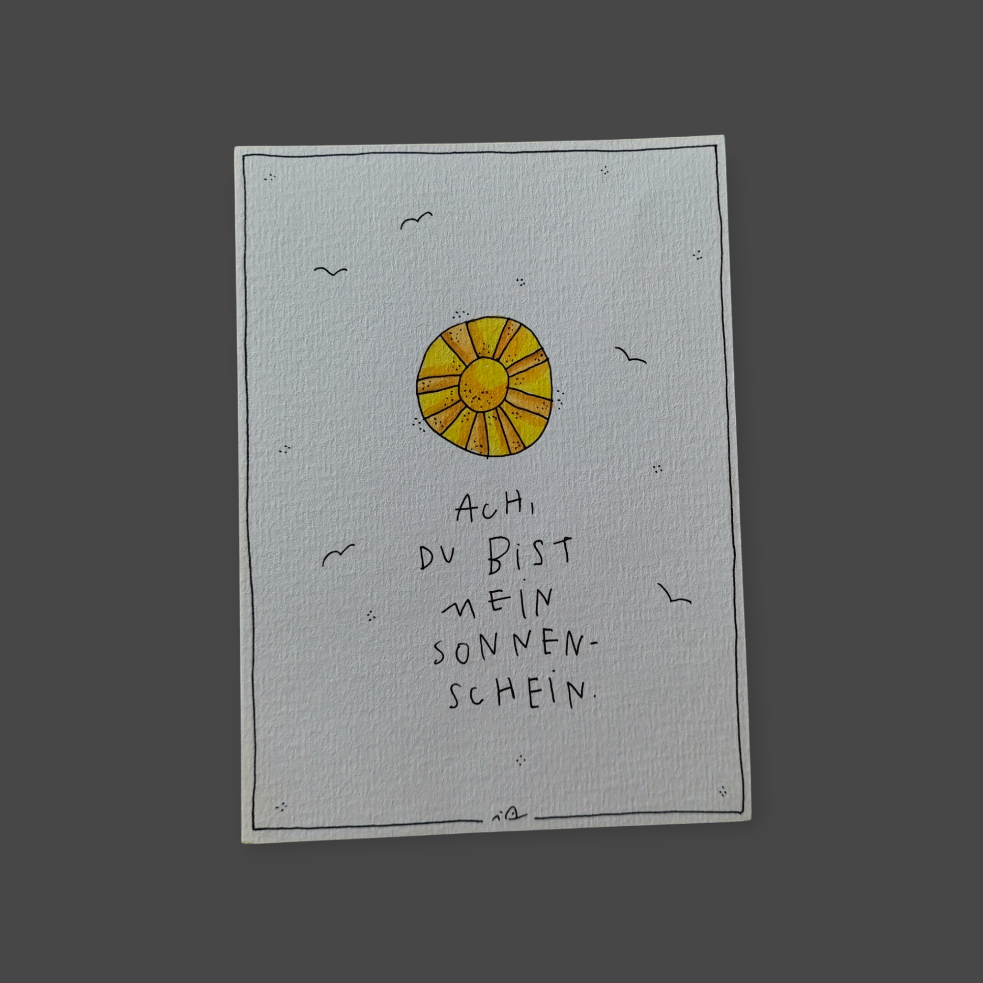 Postkarte "Sonnenschein"