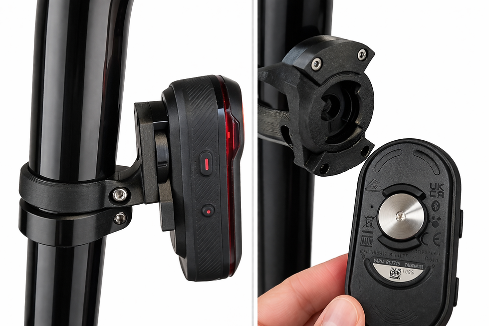 Thumbnail: Garmin Varia RTL715 secure seat mount
