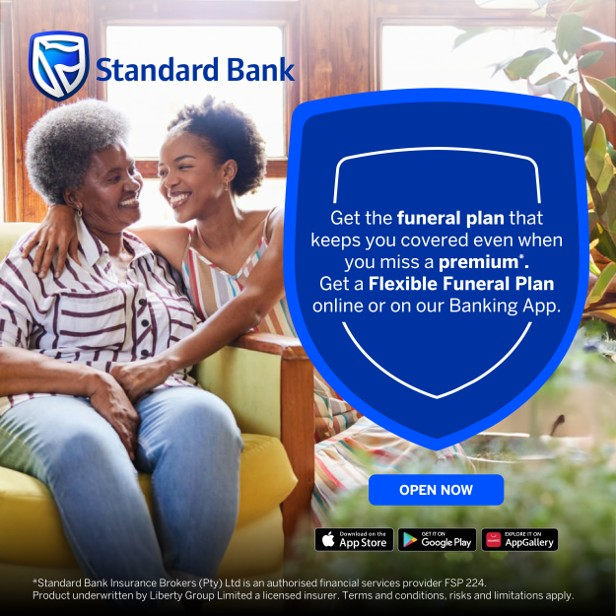 an image representing Standard Bank Funeral Flexi Campaign