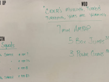 WOD for Tuesday 231121