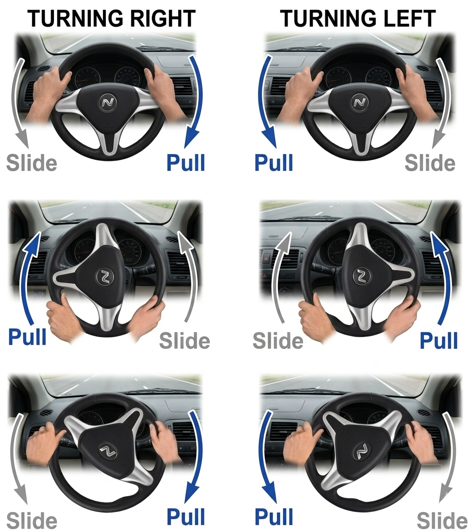 Push pull steering diagram