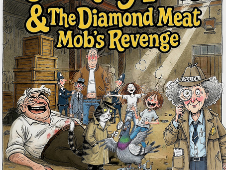 From the Driving Seat to the Author's Chair! My New Funny Children's Chapter Book has been launched!