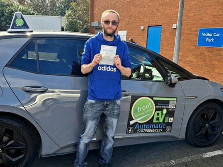 From Bike Pedals to Gas Pedals: Adam Smashes His Test in Loughborough!
