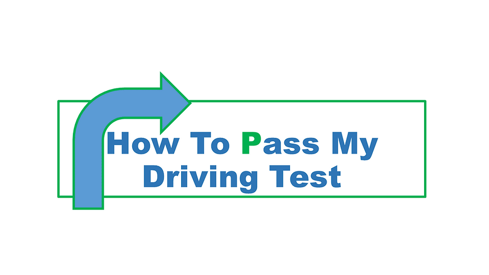 How To Pass My Driving Test
