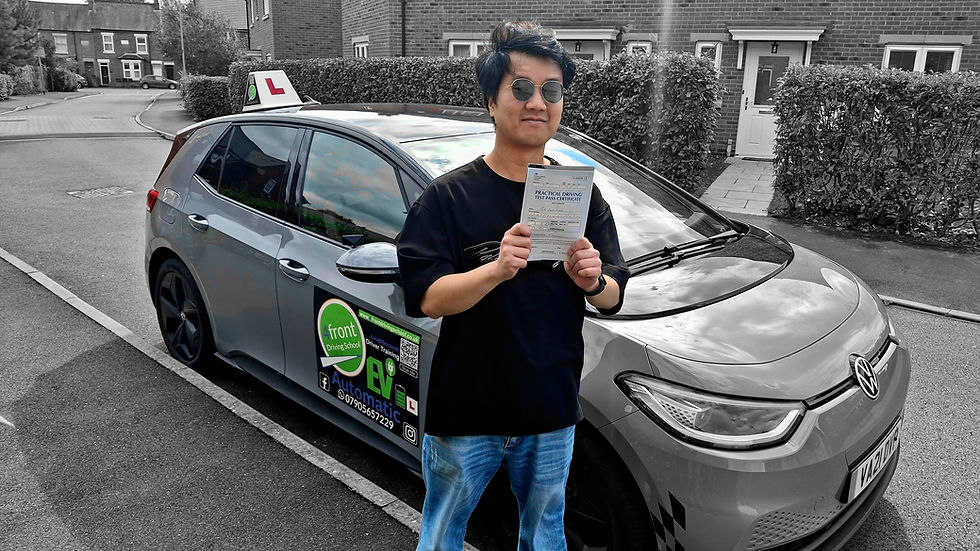 A First Time Pass in an Automatic with 4front Driving School Loughborough