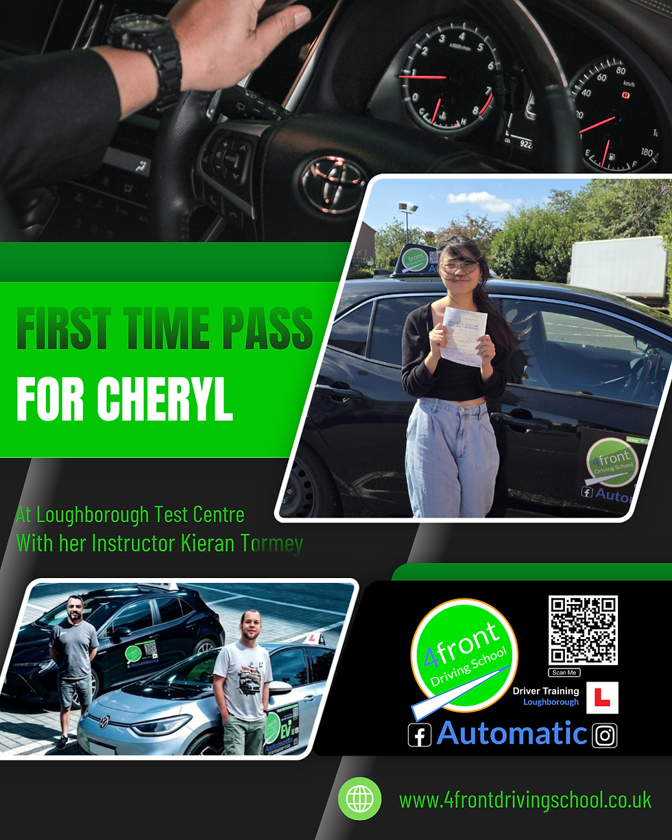 Balancing A-Levels & L-Plates: Cheryl Smashes Her Automatic Driving Test First Time!