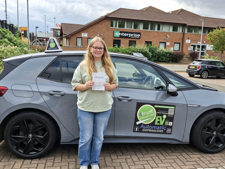 Matching Outfits & A First-Time Pass: Milly Smashes Her Automatic Driving Test!