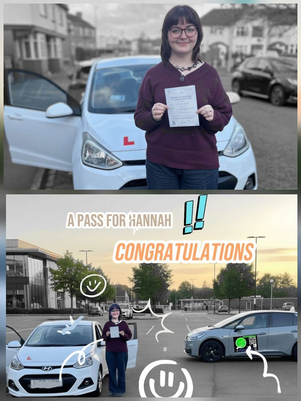 ✨️ A New Year, A New Driver: Congratulations Hannah! ✨️