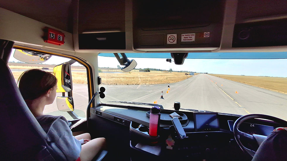 What can you see or not see when driving a Lorry? Pathfinder Under-17 Driving Initiative