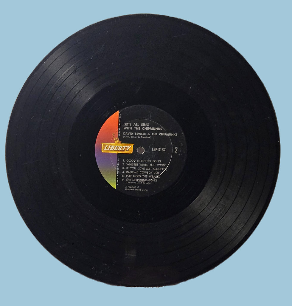 Thumbnail: Chipmunks "Let's All Sing Along with..." Vinyl