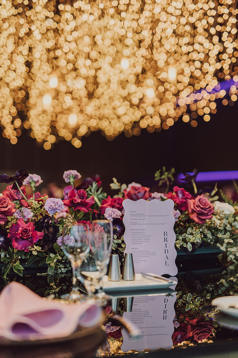 joondalup resort wedding setup