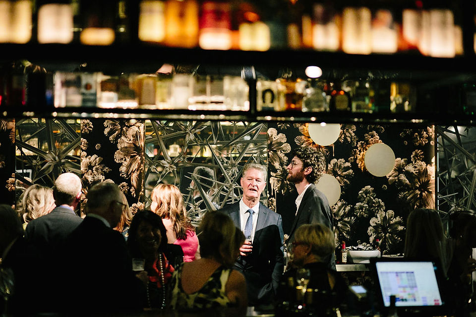 QT Hotel Santini Bar wedding