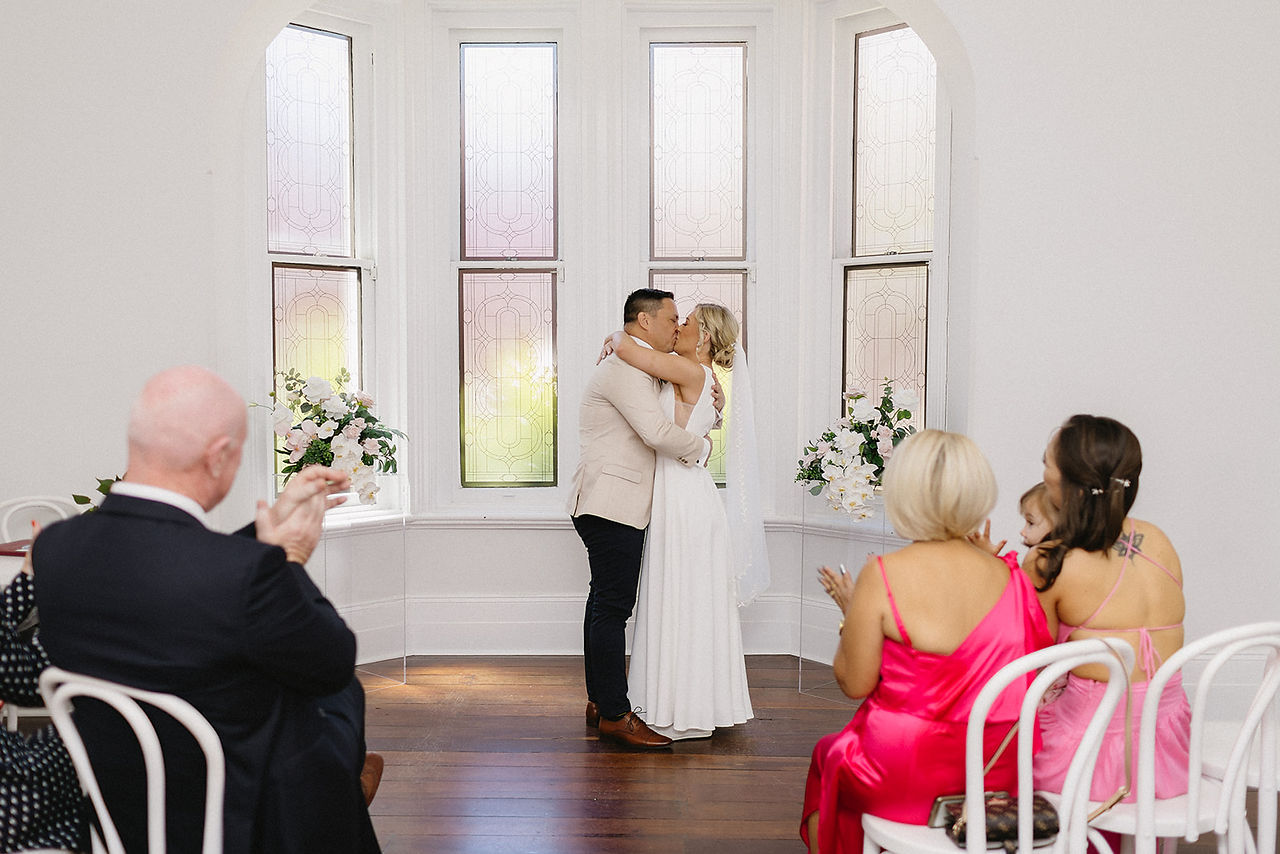 perth marriage office kiss