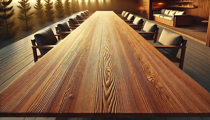 Timber Table Example