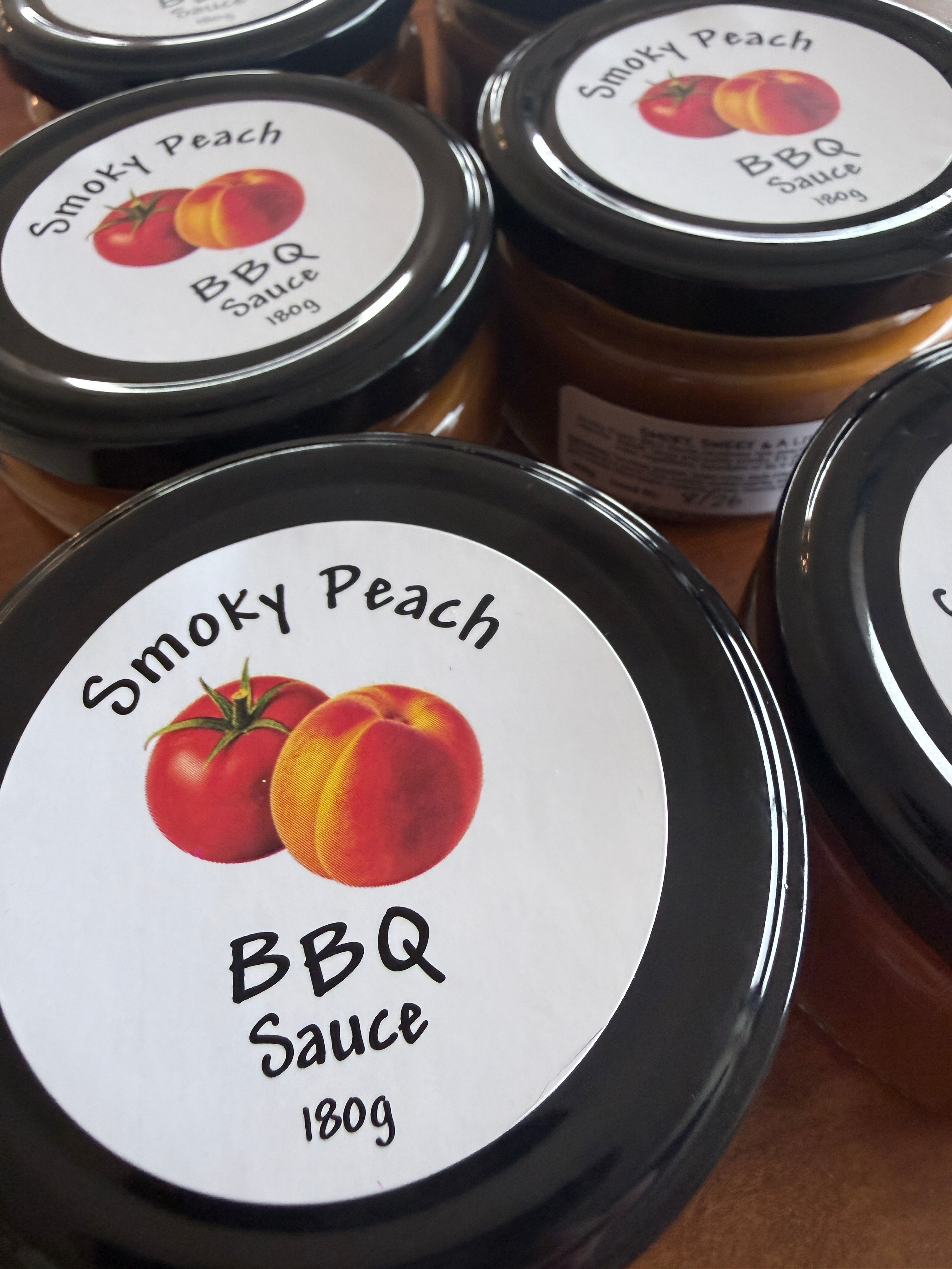 Smoky Peach BBQ Sauce
