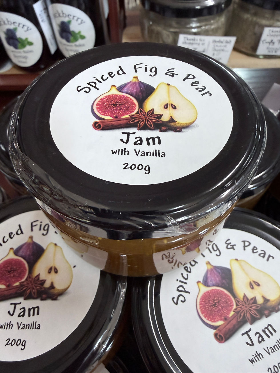 Thumbnail: Fig & Pear Jam with Vanilla – Small Batch Spiced Fruit Jam