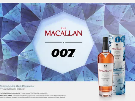El Whisky James Bond que celebra 55 años de cine icónico