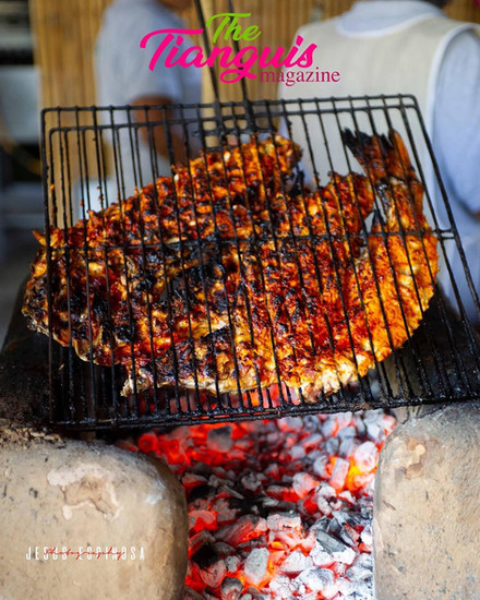 pescado a la talla zona de pie de la cuesta