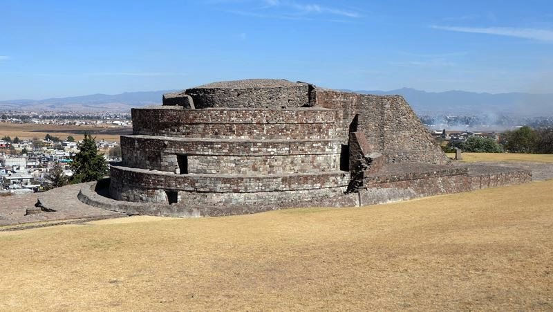 Zona Arqueológica de Calixtlahuaca en el Estado de México