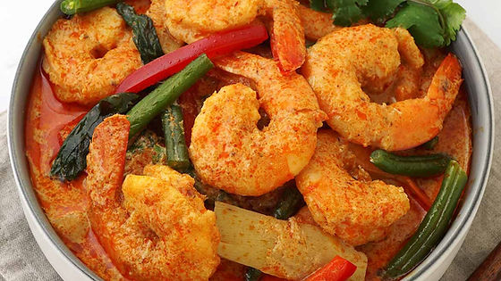 King Prawn Thai Red Curry